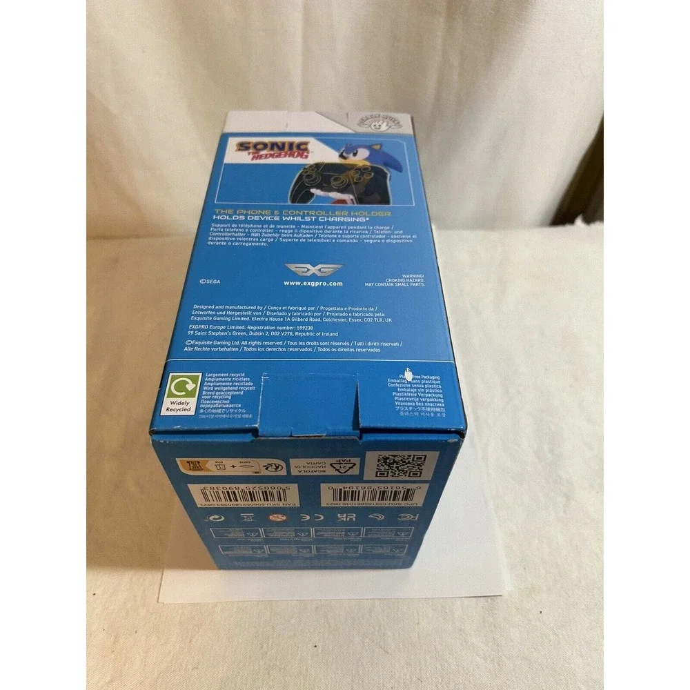 Sonic the Hedgehog 30th Anniversary Cable Guys Phone and Controller Holder BNIB